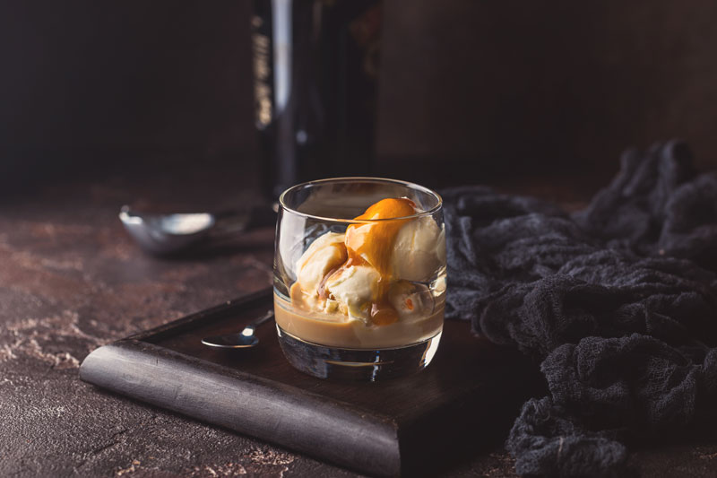 Ice cream with liqueur: which are the most used?